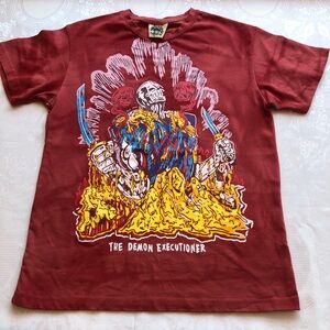 VERY RARE!! WATSON Warren Lotas The Demon Executioner Print T-Shirt Men’s Size M